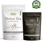 28 Days Detox Tea Night&Morning slimming Burning Fat Colon Cleanse Flat Belly