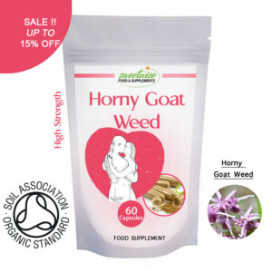 Horny Goat Weed Capsules - High Strength LIBIDO BOOSTER