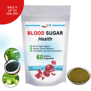 SUGAR BALANCE Diabetic Health, Blood Sugar Balance, Organic 60 VEGAN capsules
